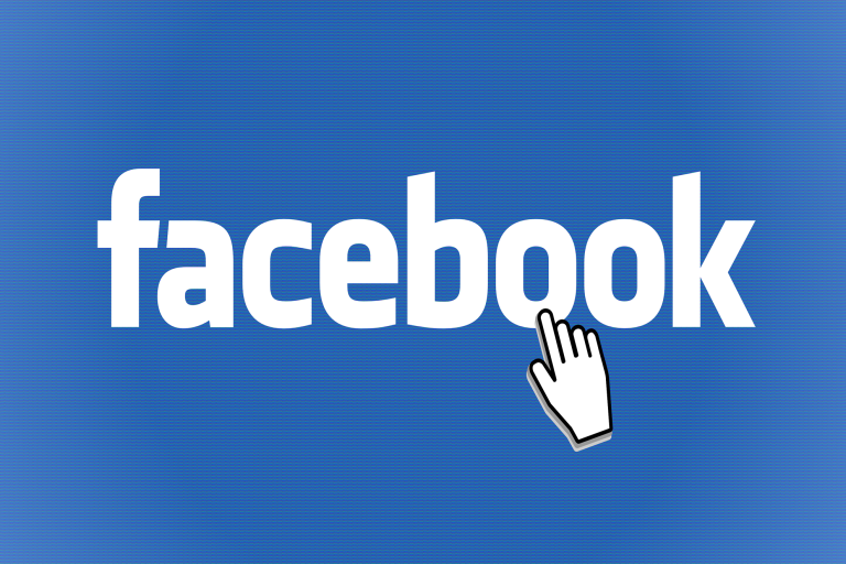 facebook logo with cursor 1