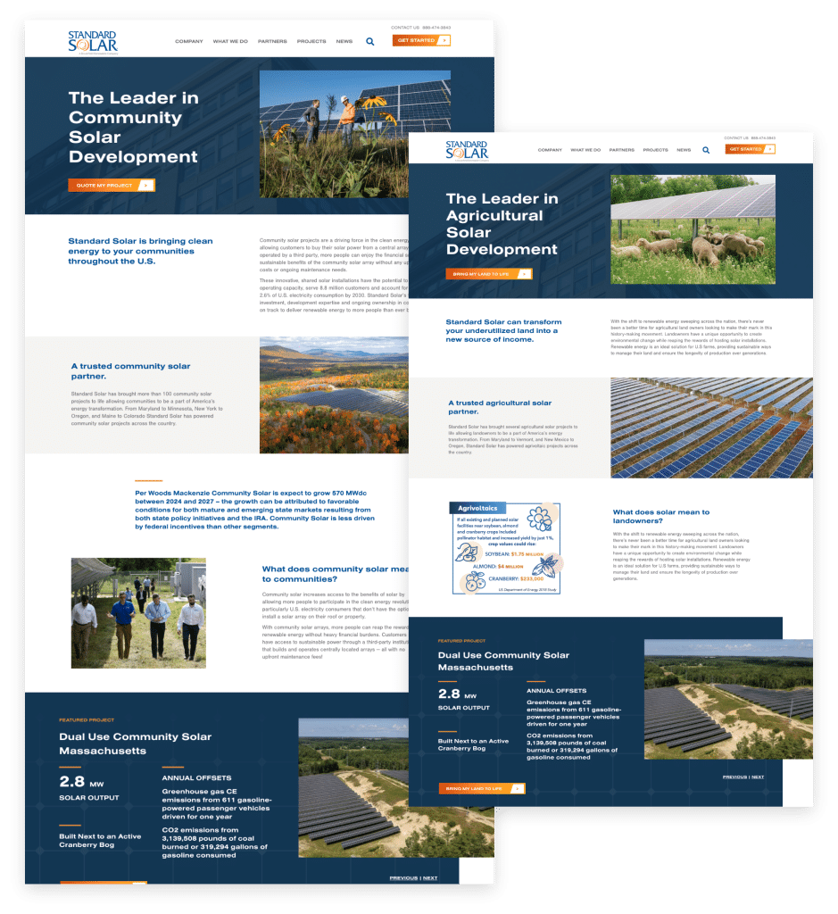 case study standard solar collage